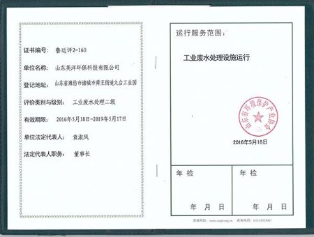 点击查看详细信息<br>标题：工业废水处理设施运营 阅读次数：4616